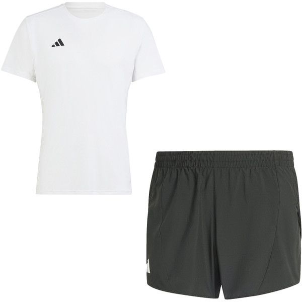 adidas Adizero T-Shirt Short Set Heren afbeelding