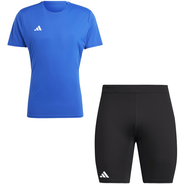 adidas Adizero T-Shirt Korte Legging Set Heren afbeelding