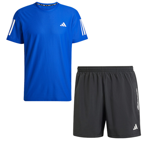 adidas OTR Shirt Short 5&apos;&apos; Set Heren afbeelding