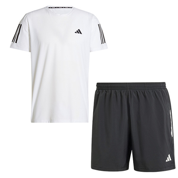 adidas OTR Shirt Short 7&apos;&apos; Set Heren afbeelding