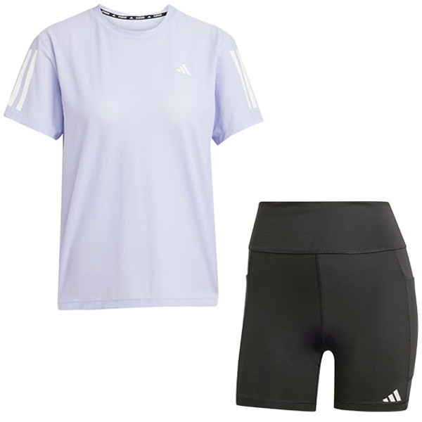 adidas OTR Tee korte legging Set Dames afbeelding 1