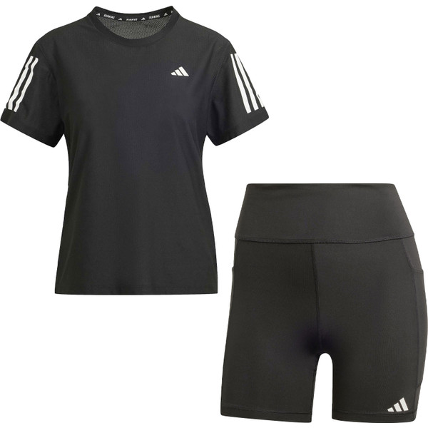 adidas OTR Tee korte legging Set Dames afbeelding