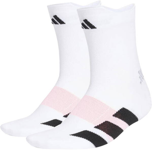 adidas RUNxAdizero Strumpor 2-pack Vit