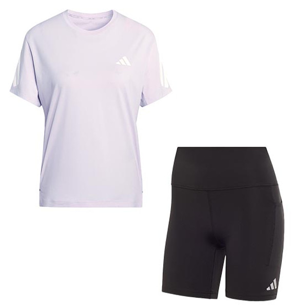 Adidas Women's adi365 Climacool T-Shirt Ice Lavender