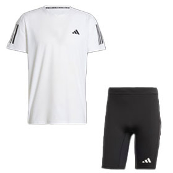 adidas OTR Shirt korte legging Set Heren afbeelding