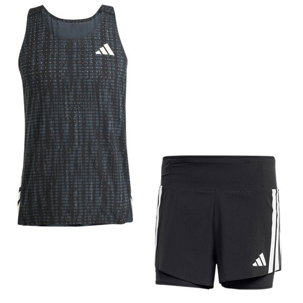adidas Adizero Singlet 2in1 Shorts Set Herr