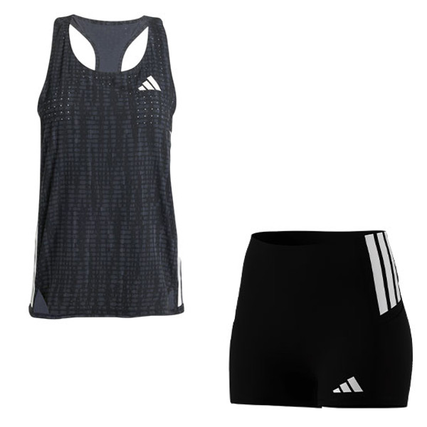 adidas Adizero Singlet Korta Tights 4'' Set Dam