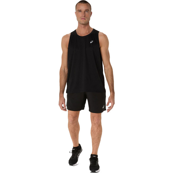 ASICS Singlet Short 2in1 Set Heren afbeelding