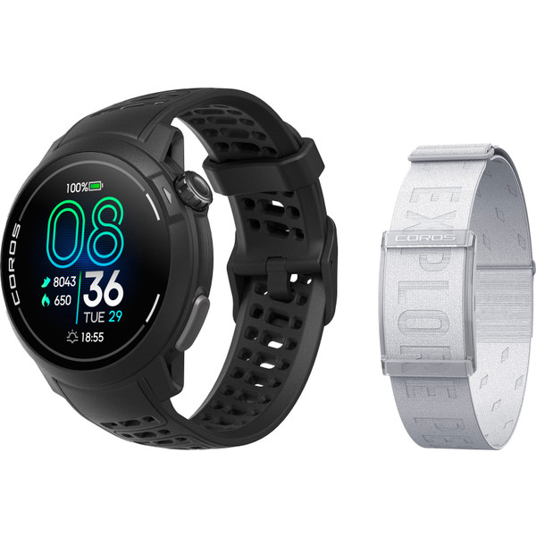 Coros Hardloophorloges grijs