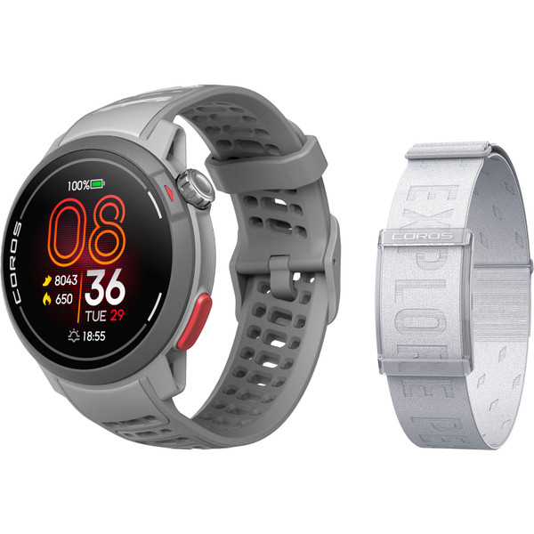 Coros Hardloophorloges grijs