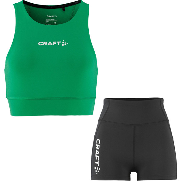Craft Crop Hot Pant Set Dames afbeelding
