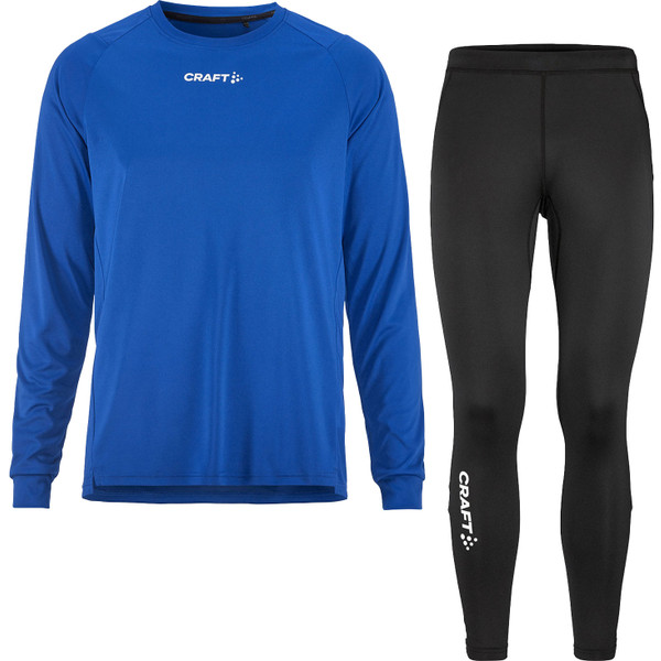 Craft Longsleeve Legging Zip Set Heren afbeelding