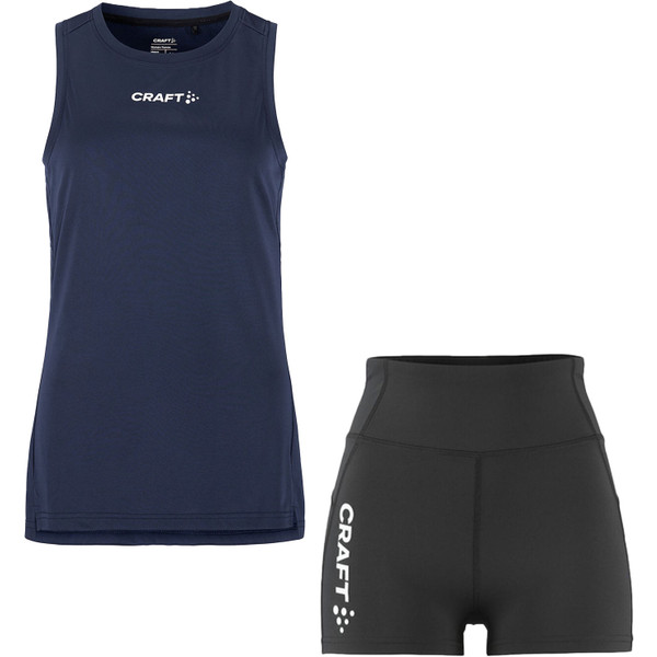 Craft Singlet Hot Pant Set Dames afbeelding