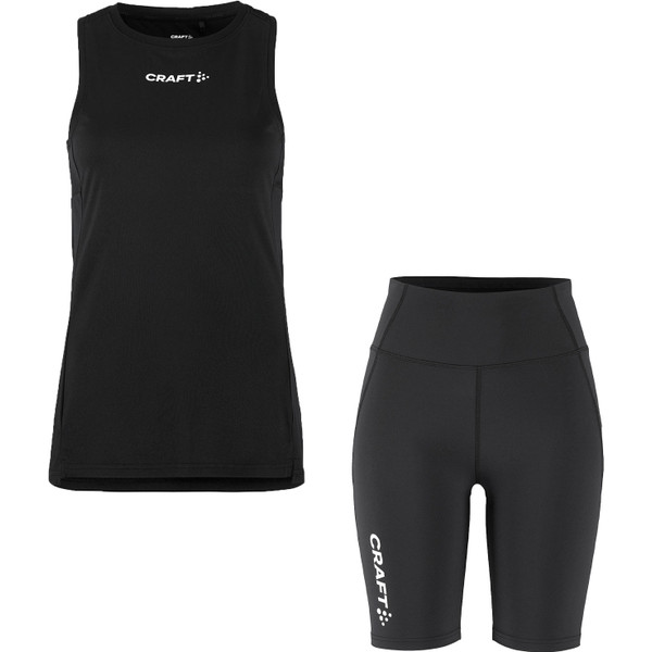 Craft Singlet Korte Legging Set Dames afbeelding 1