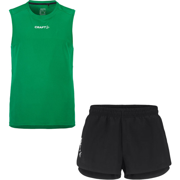 Craft Singlet Shorts Set Herr