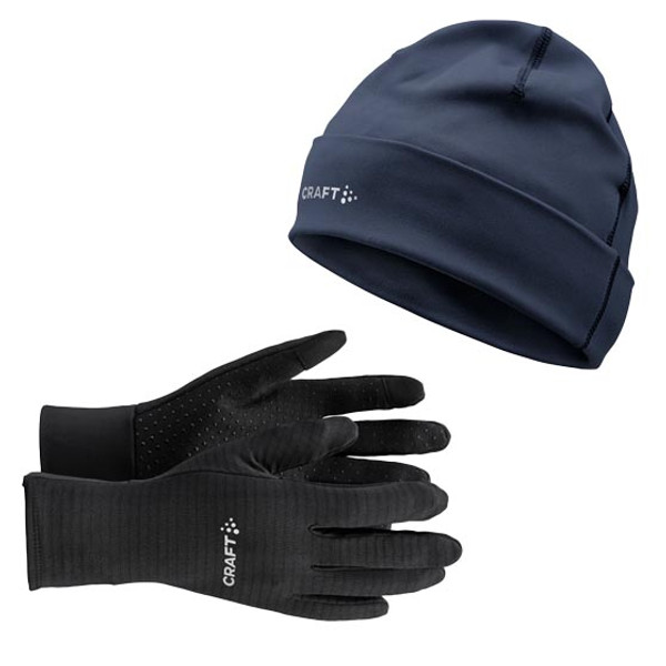 Craft Hardloophandschoenen blauw