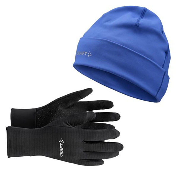 Craft Hardloophandschoenen blauw