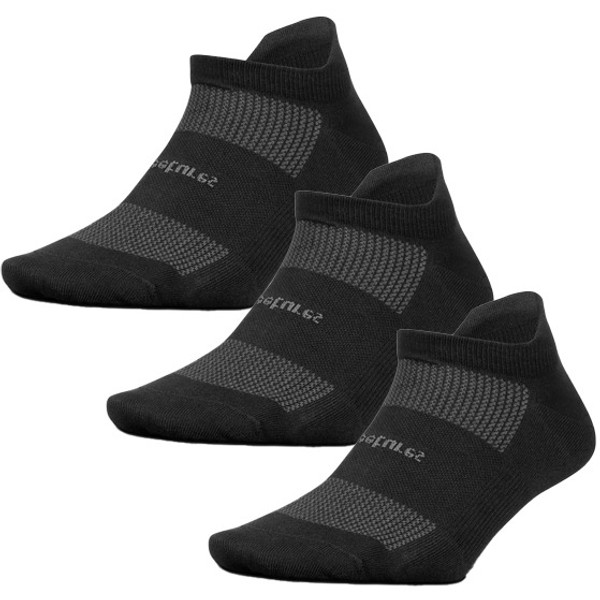 Feetures Hardloopsokken zwart