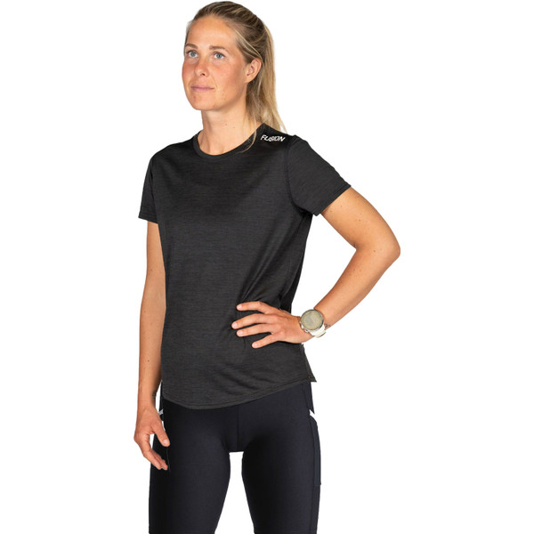 Fusion Shirt Korte Legging Set Dames afbeelding