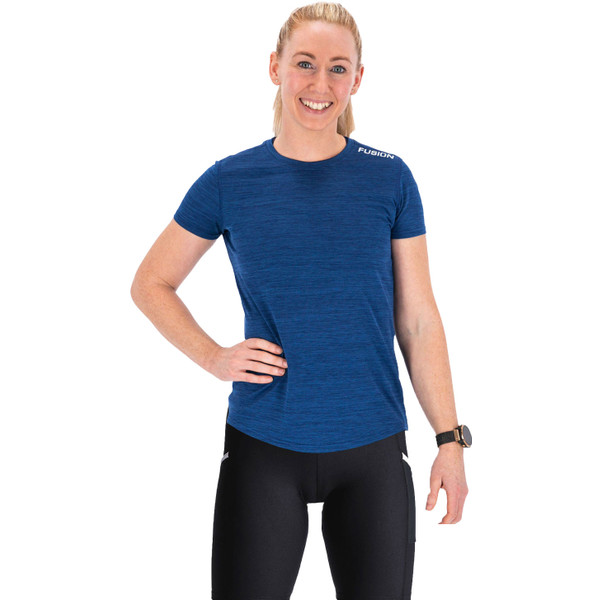 Fusion Shirt Korte Legging Set Dames afbeelding