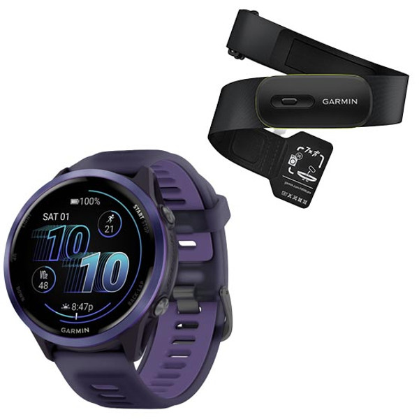 Garmin Hardloophorloges paars