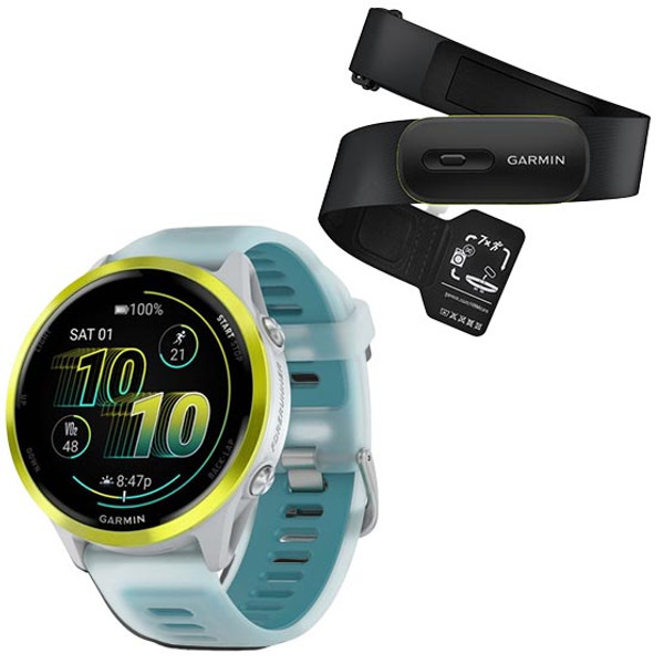 Garmin Hardloophorloges geel en wit