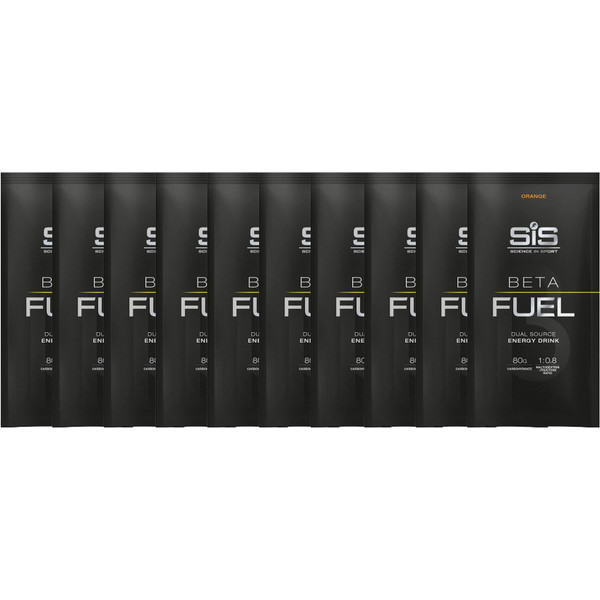 SIS Beta Fuel 80 Sinaasappel Sachet 82 g - 10 stuks