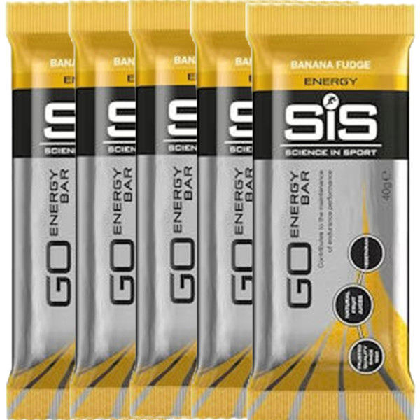 SiS Go Energiereep Banaan 40 g - 5 stuks hardloopschoen