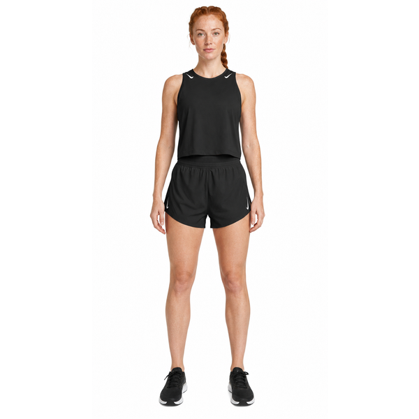 Nike Aeroswift Crop Tank 3'' Shorts Set Dam
