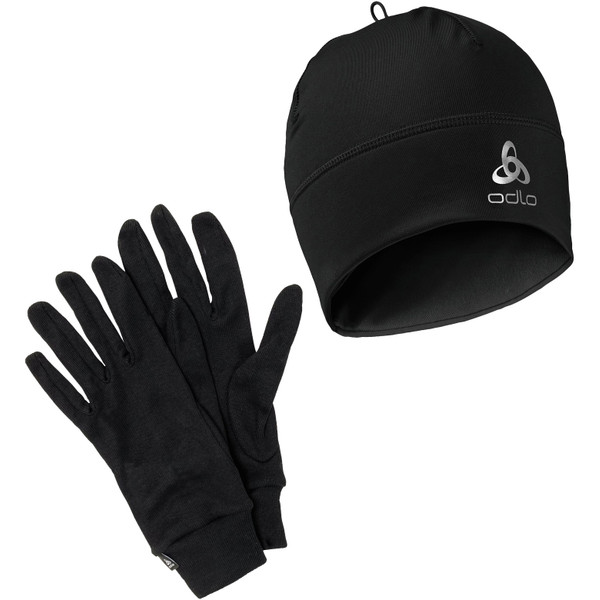 Odlo Handschoen & Muts Winterset afbeelding
