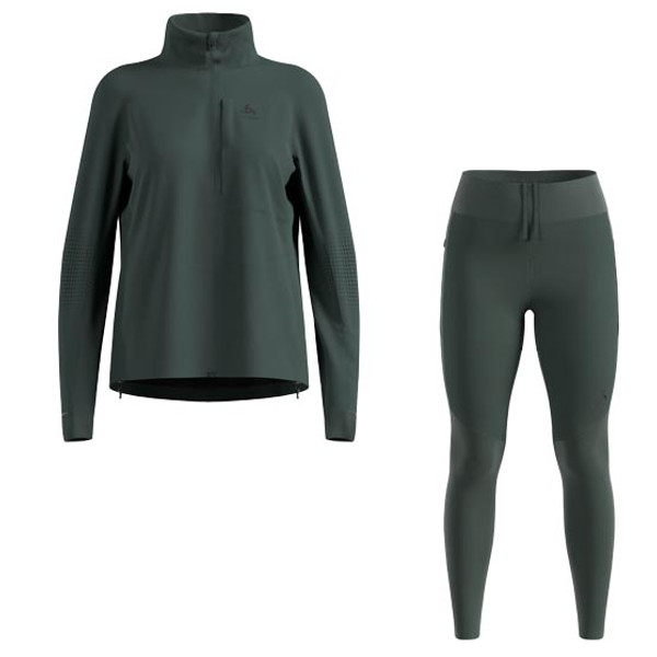 Odlo Zeroweight Reflective Set Dames afbeelding