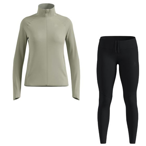 Odlo Zeroweight Warm Set Dames hardloopschoen