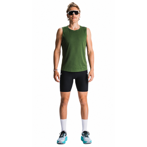 Fusion Run Singlet Korta Tights Set Herr