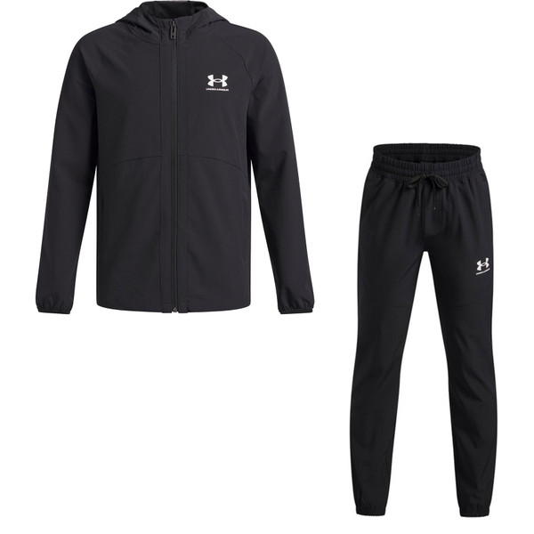 Under Armour Stretch Woven Trainingspak Kids hardloopschoen