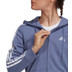 adidas 3 Stripes Full Zip Tracktop Hoody