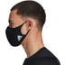 adidas Sportsmask 3-Pack Zwart