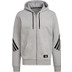 adidas 3 Stripes Tracktop Full Zip Hoody