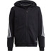 adidas 3 Stripes Full Zip Hoody Jongens