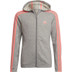 adidas 3 Stripes Full Zip Hoody Meisjes