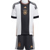 adidas Duitsland Thuis Tenue Little Kids 2022/2023