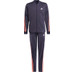 adidas 3 Stripe Tricots Poly Tracksuit Meisjes