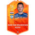 Fancard Mark van den Beucken No. 16