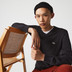 Lacoste Organic Cotton V-Neck Sweater