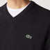Lacoste Organic Cotton V-Neck Sweater