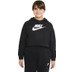 Nike Sportswear Club Crop Hoody Girls