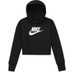 Nike Sportswear Club Crop Hoody Girls