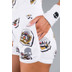 Hydrogen Tattoo Tech Roland Garros Shorts