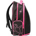 Black Crown Backpack Petra Black/Pink 3