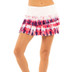 Lucky in Love Sunburst Pleated Scallop Skirt