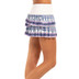 Lucky in Love Batik Pleated Scallop Skirt